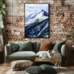 Majestic Snow-Capped Mountain Poster