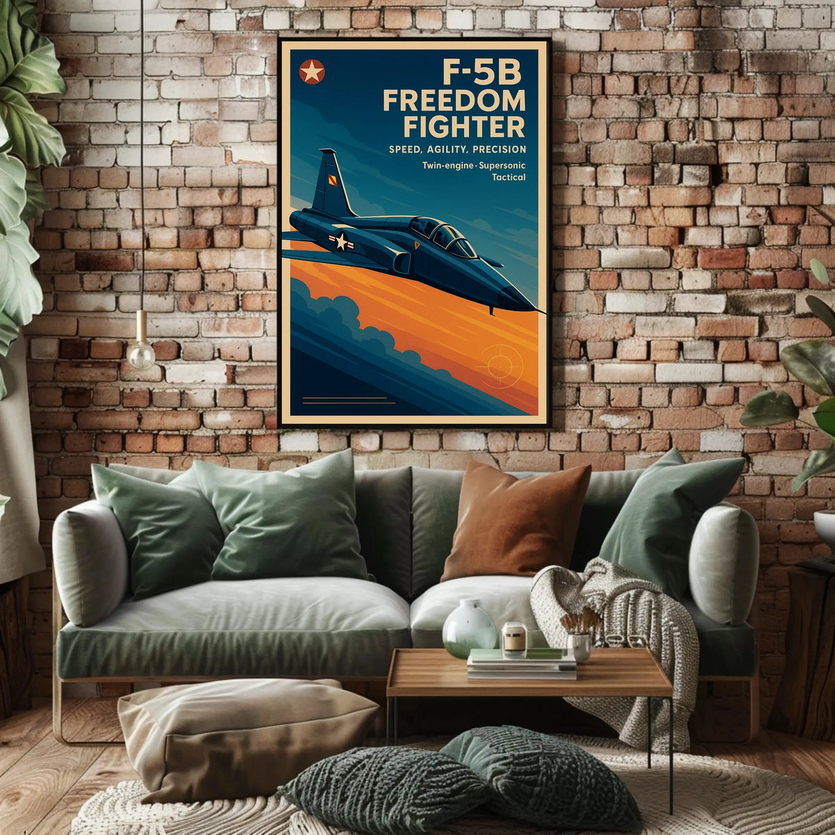 F-5B Freedom Fighter Poster