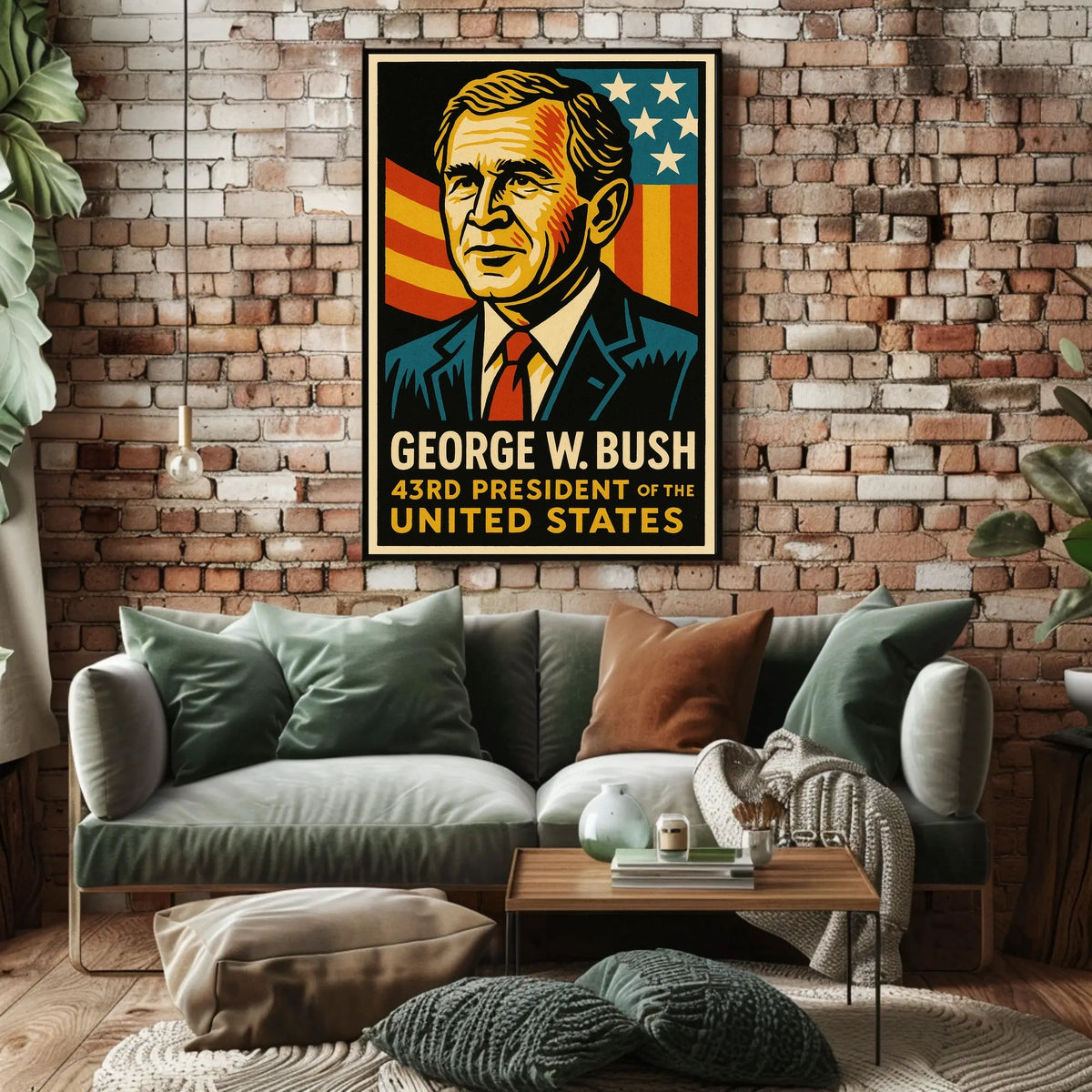 George W. Bush 43rd President Poster