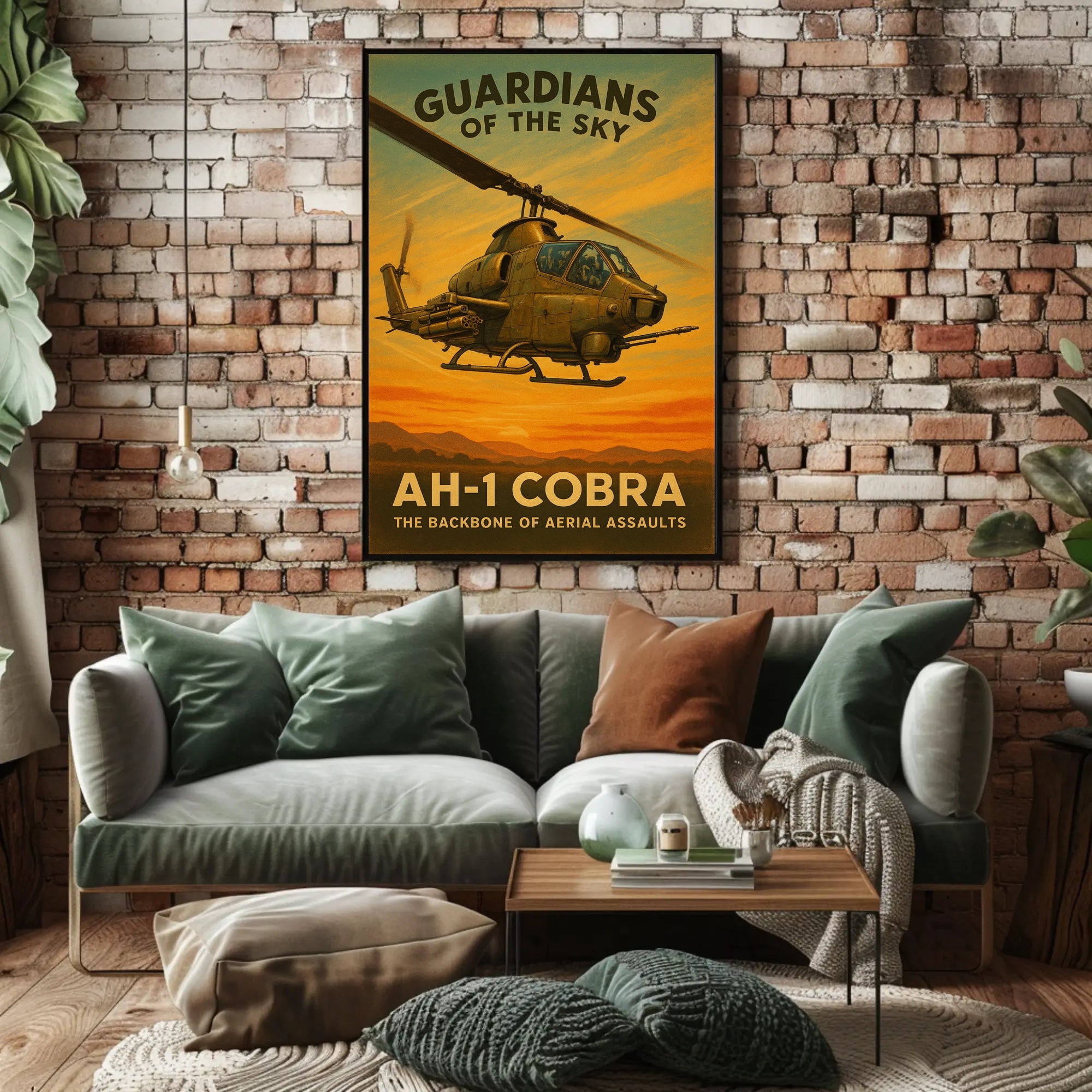Guardians of the Sky: Military Recruitment Poster