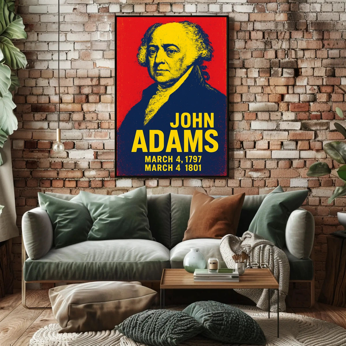 John Adams 2Nd President Poster