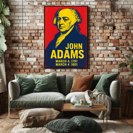 John Adams 2Nd President Poster