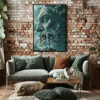 Apocalyptic Ghoul Poster: Dynamic Horror Art Print PosterGoat