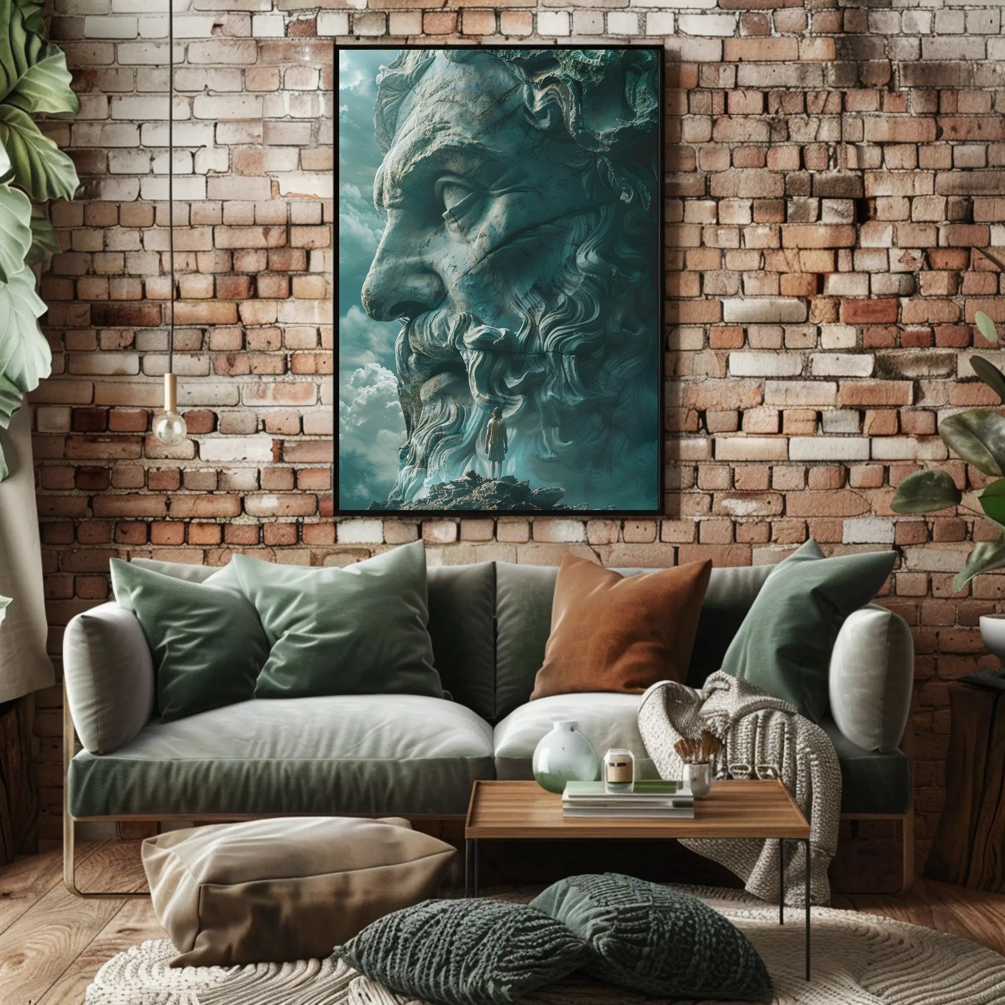 Apocalyptic Ghoul Poster: Dynamic Horror Art Print PosterGoat