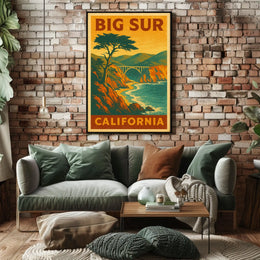 Big Sur, California Poster