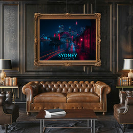 Sydney at Night Poster