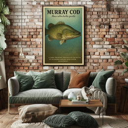 Murray Cod The Mighty Predator of Australia Poster