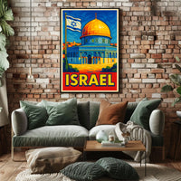 Iconic Landmarks Of Israel Poster