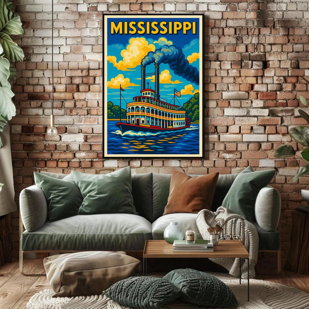 Mississippi Riverboat Adventure Poster