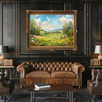 Serene Meadow Blossoms Poster