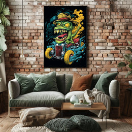 Monster Hot Rod Poster