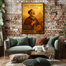 Saint Philip Neri The Apostle of Joy Poster
