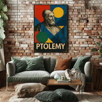 Ptolemy Tribute Vintage Art Poster