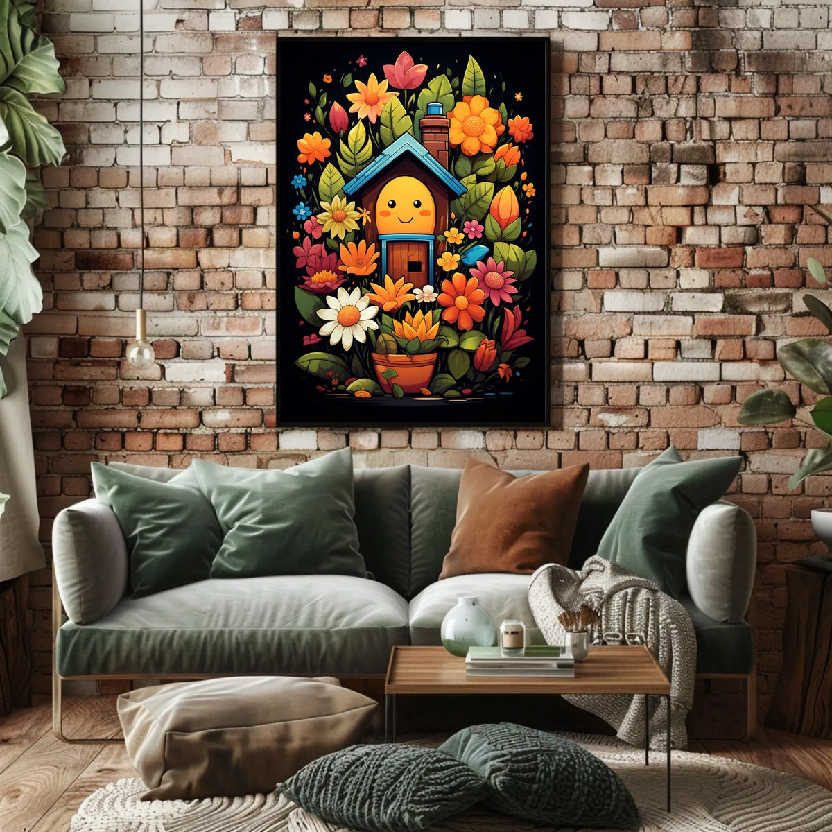 Floral Harmony Poster