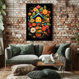 Floral Harmony Poster