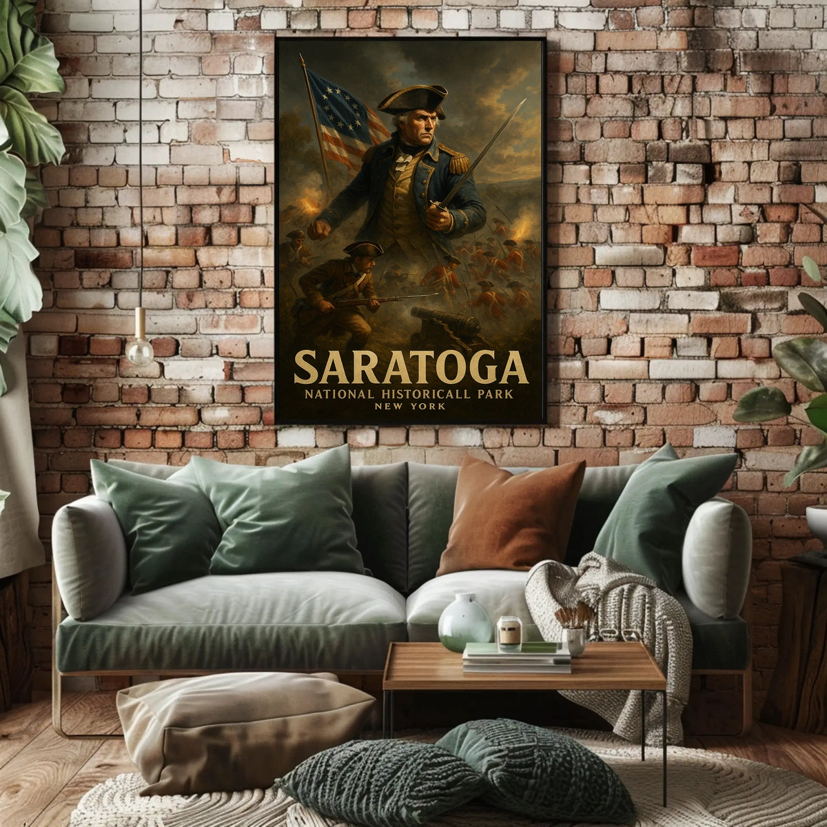 Saratoga National Historical Park Poster