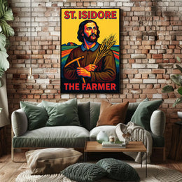 St. Isidore the Farmer Poster