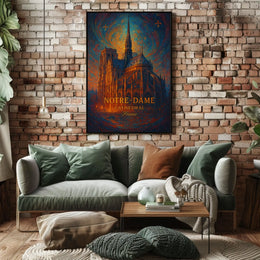Notre-Dame Cathedral Poster