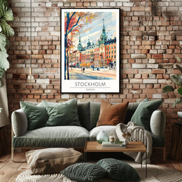 Autumn in Stockholm Poster PosterGoat