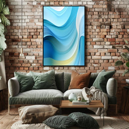 Oceanic Waves Poster