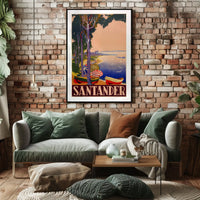 Santander Coastal Retreat Poster