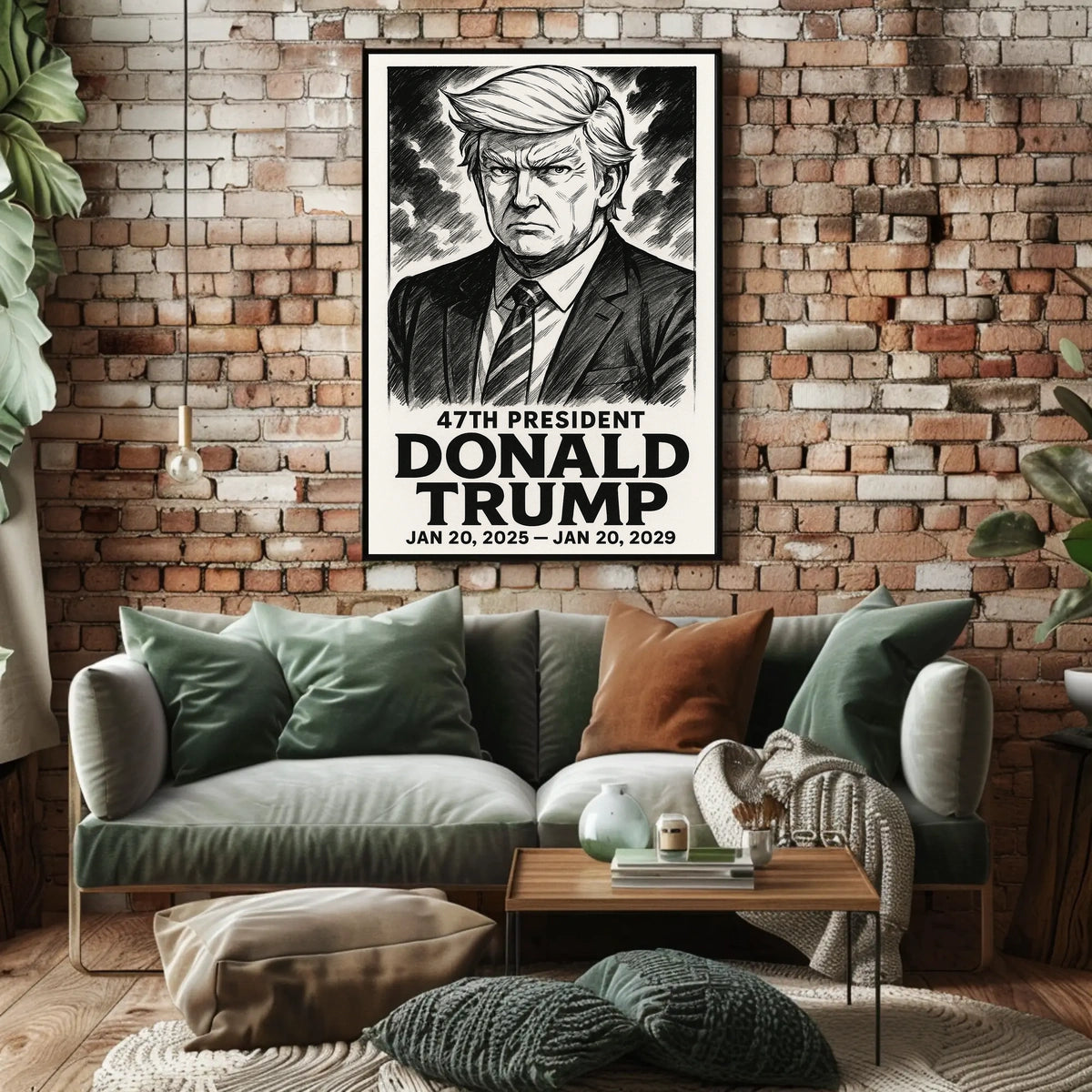 Donald Trump 47th President Poster