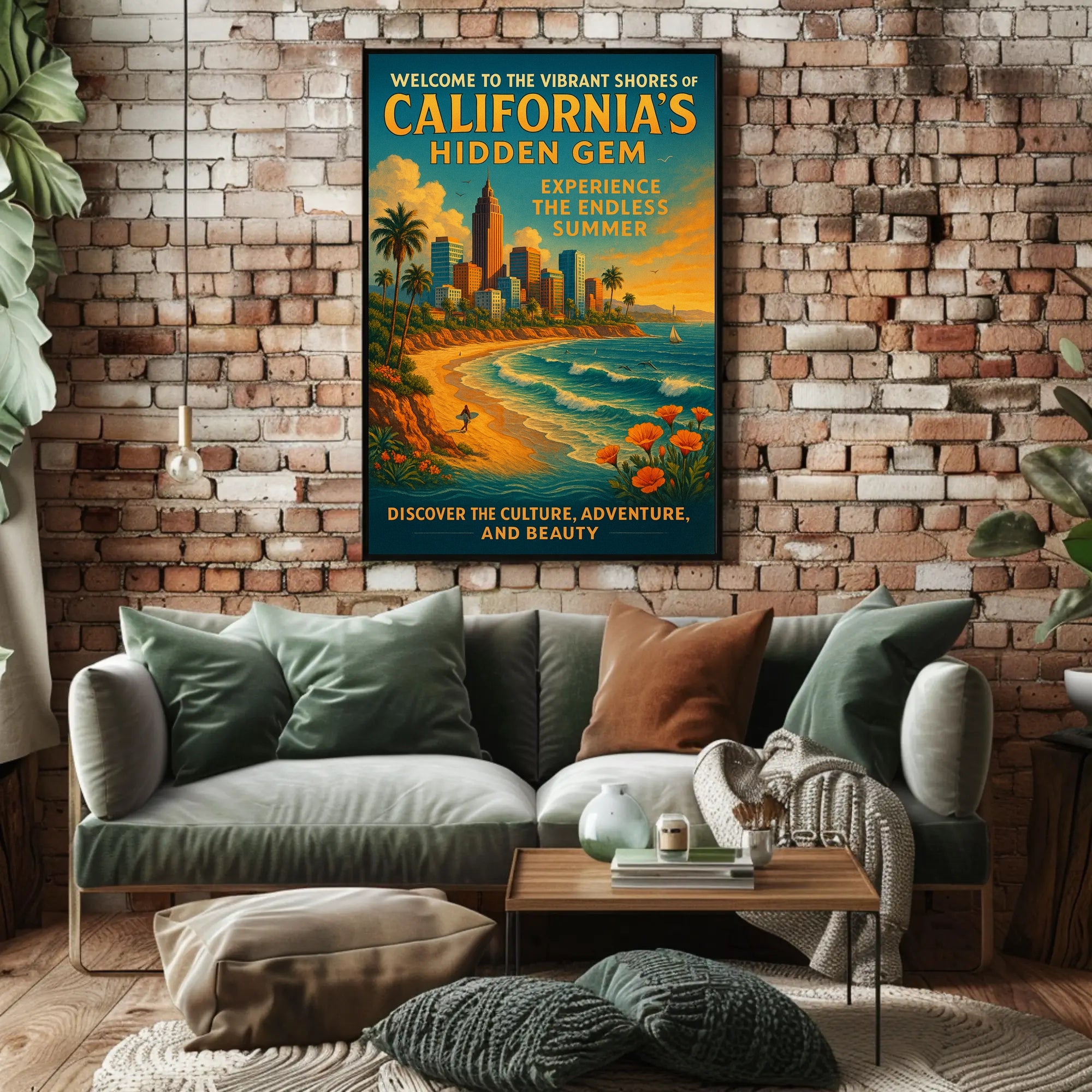 Californias Hidden Gem Poster PosterGoat
