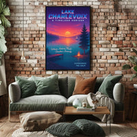 Lake Charlevoix A Timeless Horizon Poster