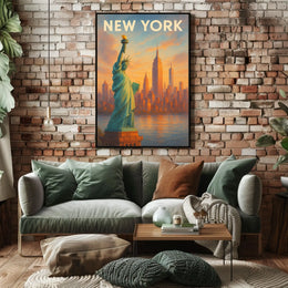 New York Skyline Poster