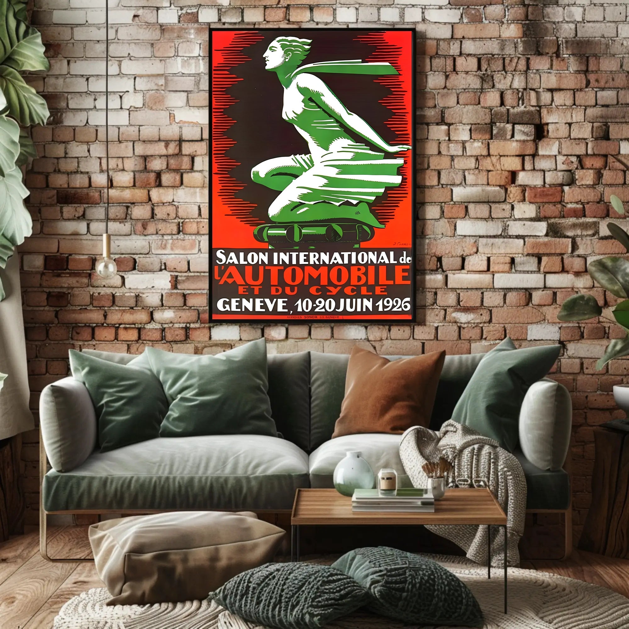 Salon International de l'Automobile et du Cycle 1926 Poster
