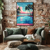 Tropical Oasis Poster