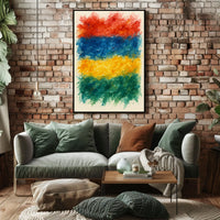 Vibrant Color Spectrum Poster