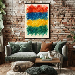 Vibrant Color Spectrum Poster