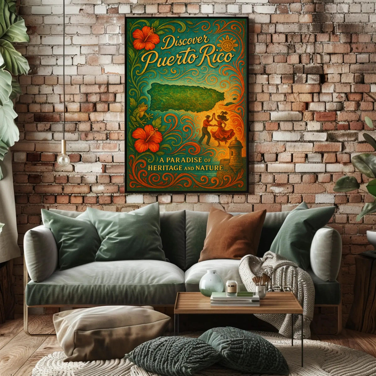 Discover Puerto Rico Poster