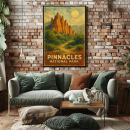 Pinnacles National Park Poster
