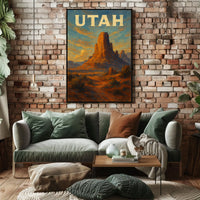 Utah Landscape Poster