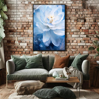 Serenity In Blue Poster