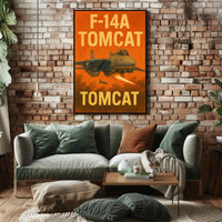 F-14A Tomcat Poster PosterGoat