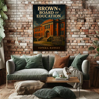Brown V. Board Of Education Poster