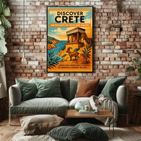 Discover Crete Poster