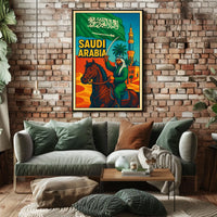 Saudi Arabia Heritage Poster