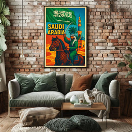 Saudi Arabia Heritage Poster