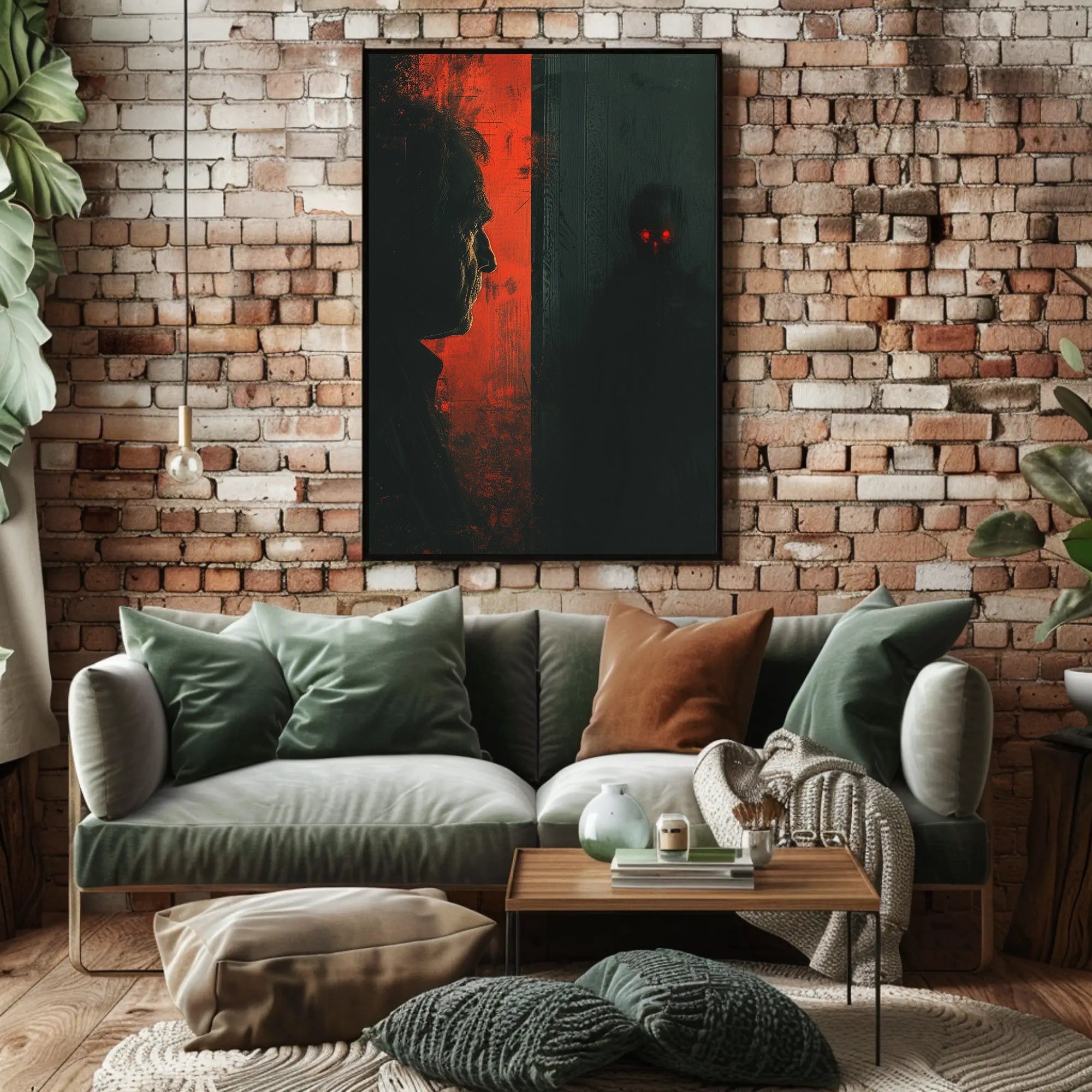 Dark Horror Scene: Modern Cinematic Artistic Poster PosterGoat