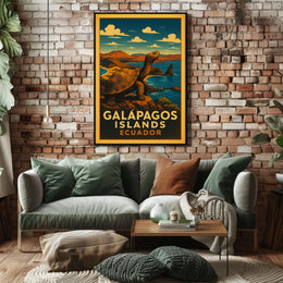 Galápagos Islands Adventure Poster