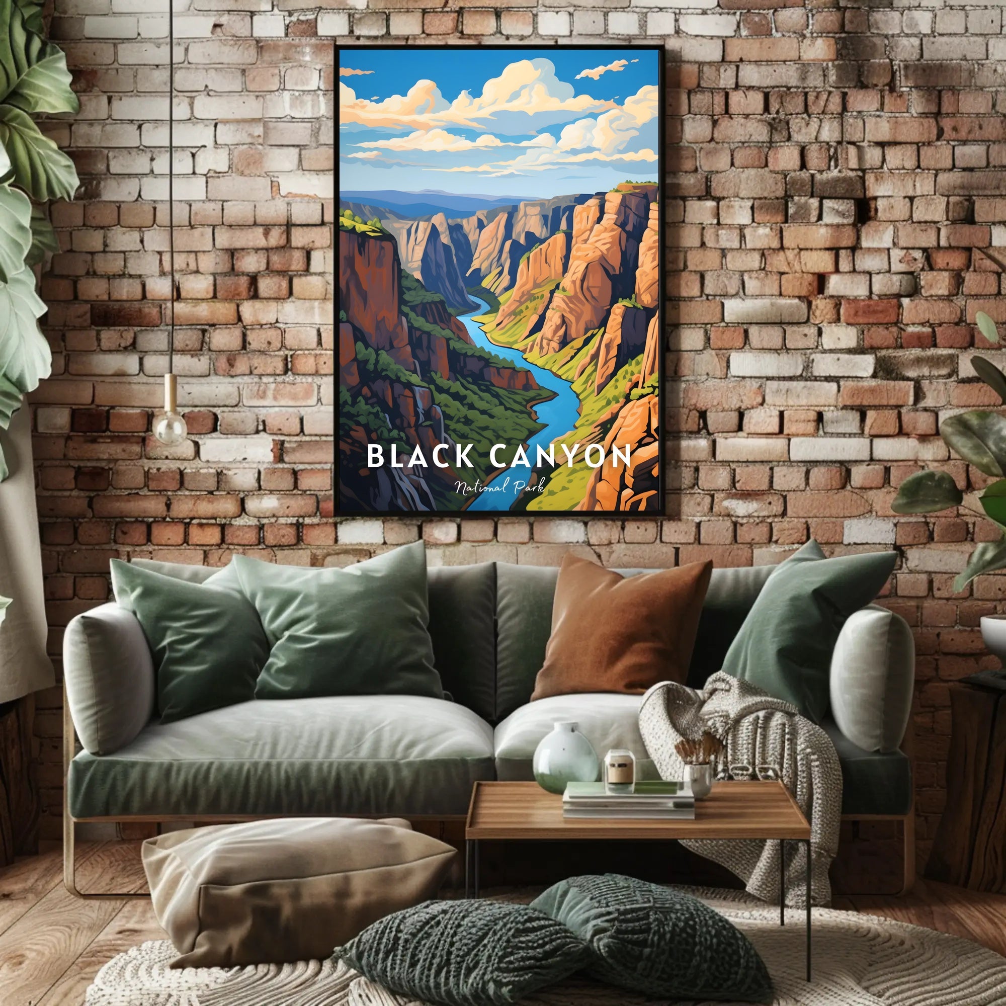 Majestic Black Canyon National Park Poster