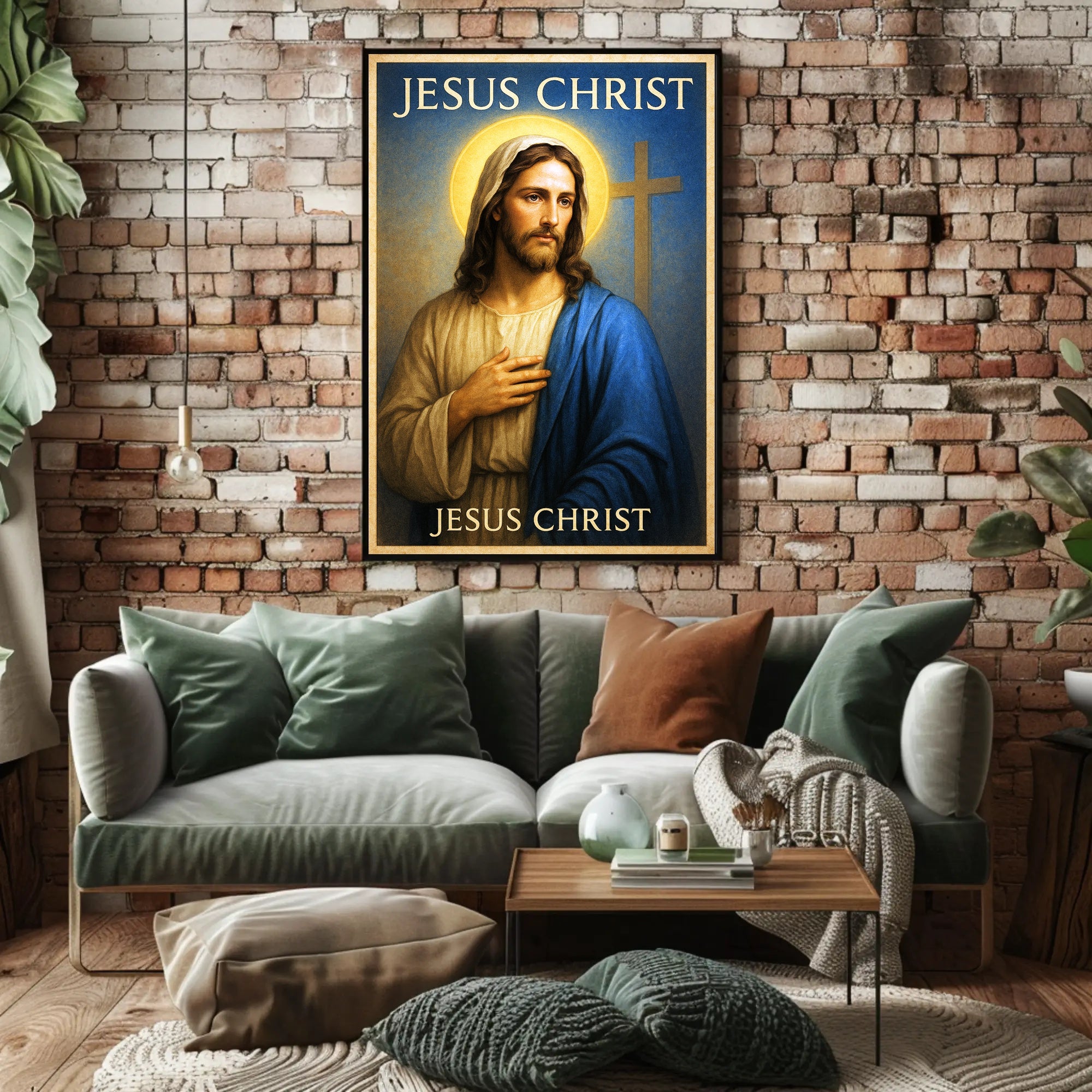 Jesus Christ Poster PosterGoat