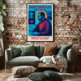 Saint Camillus De Lellis Poster