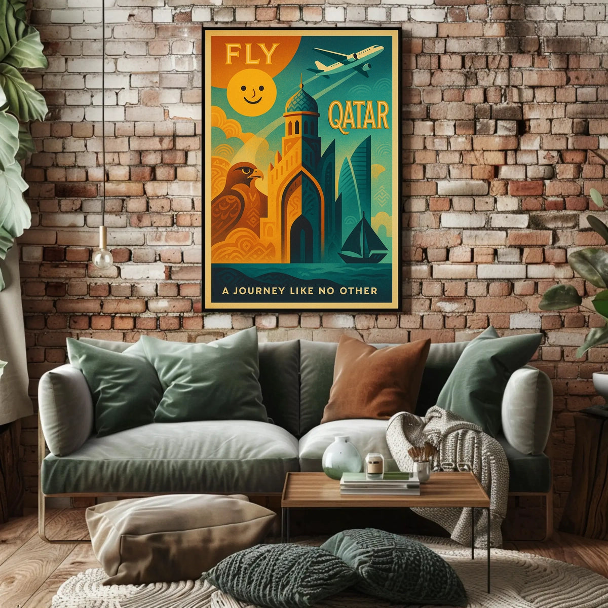 Fly Qatar A Journey Like No Other Poster
