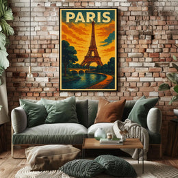 Paris Travel Poster