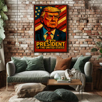 47Th President Of The United States Poster Wall Art